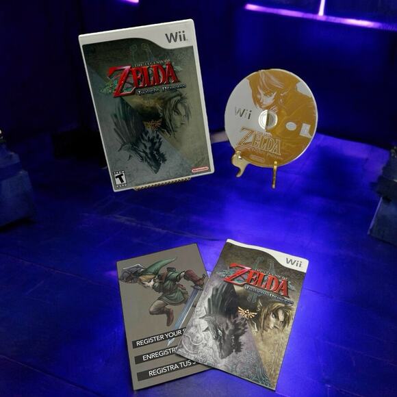 The Legend of Zelda Twilight Princess Nintendo Wii 2006 CIB Complete